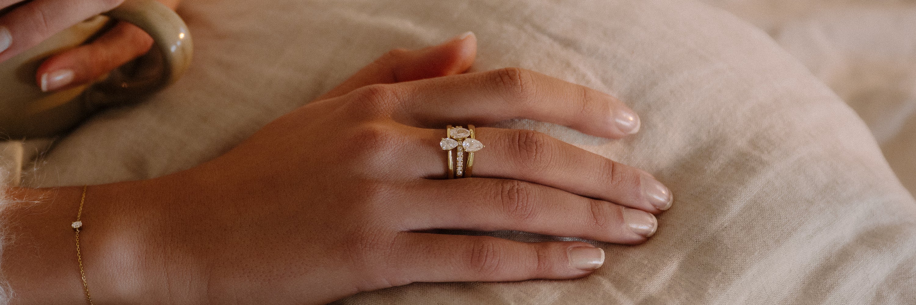 Peer verlovingsringen Aurore Jewelry