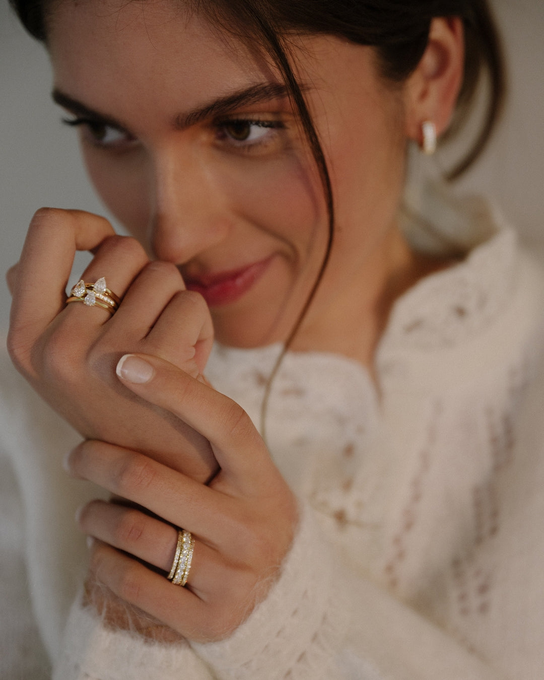 Ring Ava Royal 0,75 ct. Gelbgold