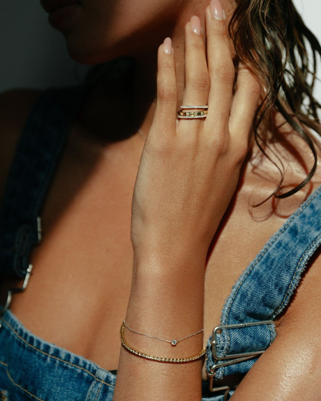 Ring Jolie 0,15 ct. Gelbgold