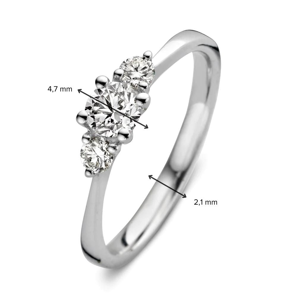 Ring Alix 0,50 ct. Weißgold