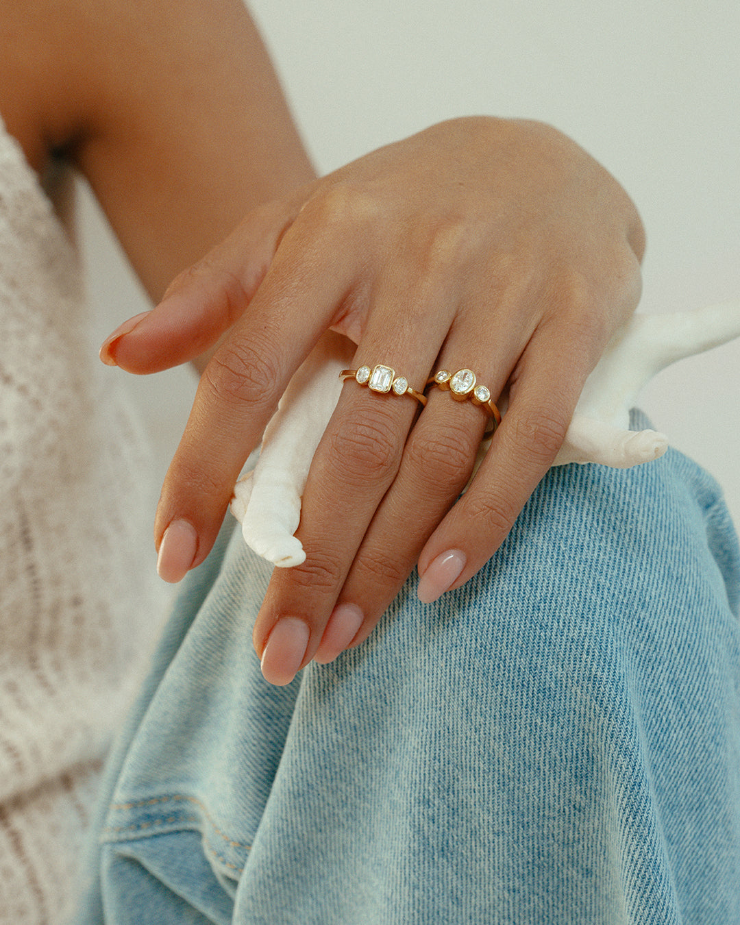 Ring Charlie 0,70 ct. Gelbgold
