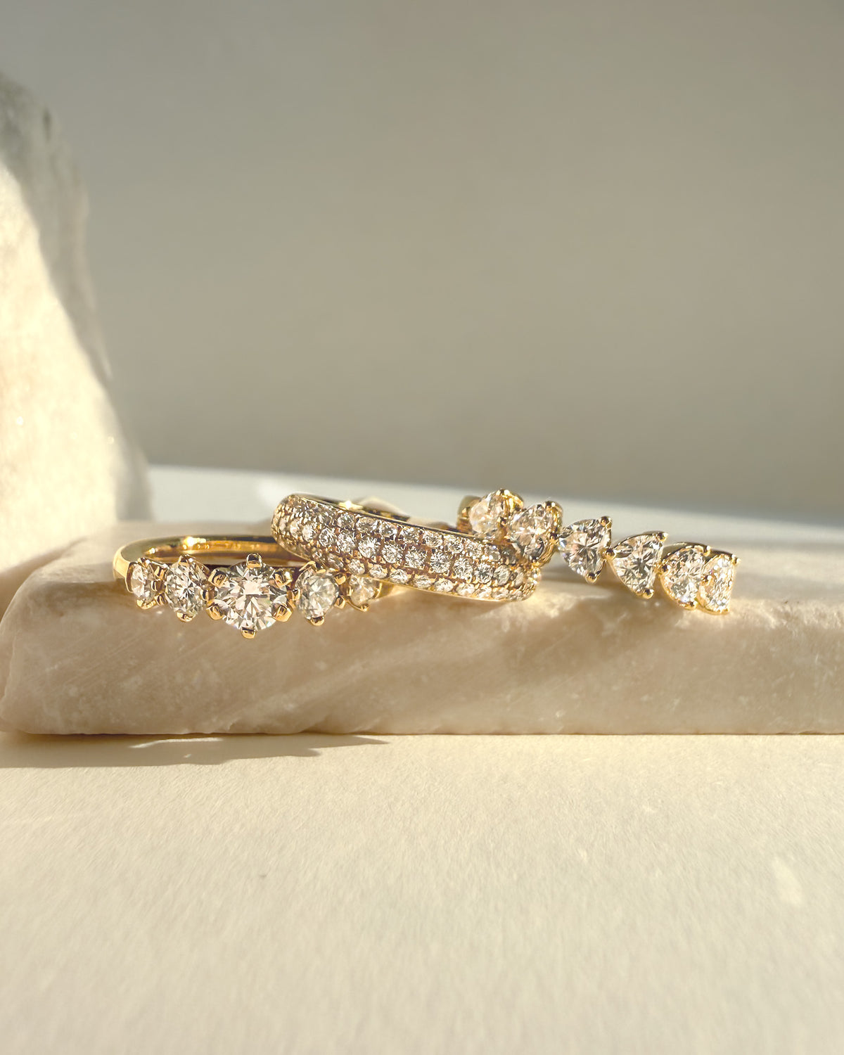 Rubinring 1,00 ct. Gelbgold