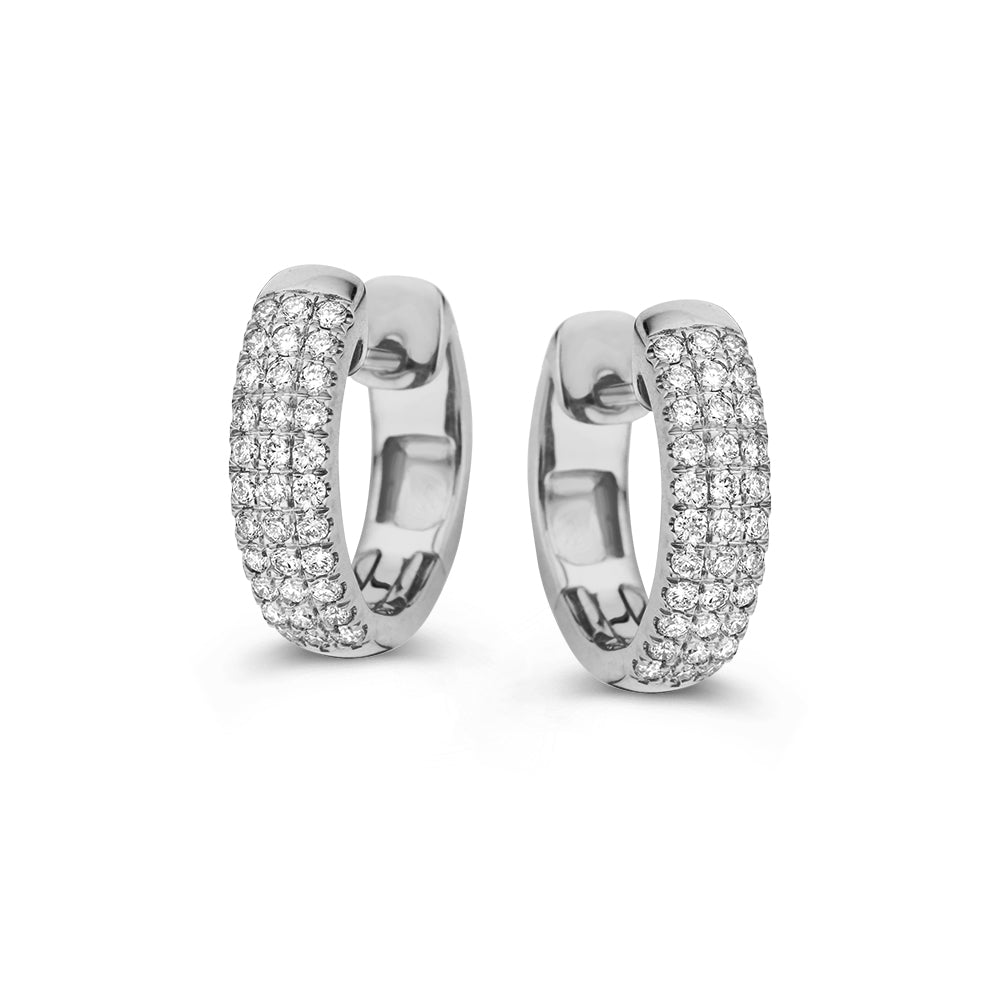 Ohrringe Emilie 0,50 ct. Weißgold