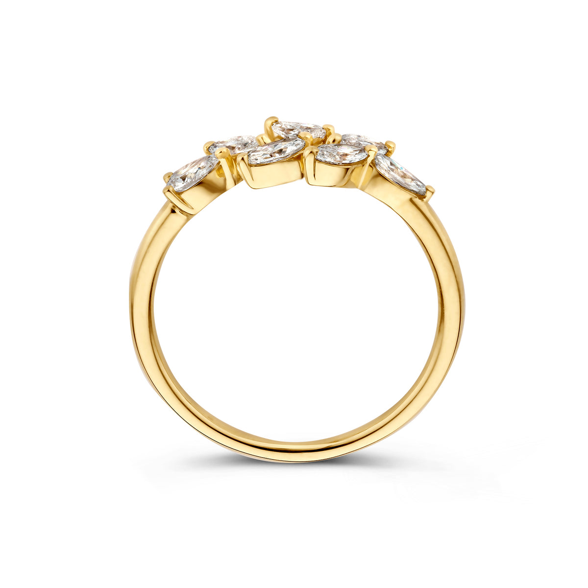 Ring Flore 0,60 Karat Gelbgold