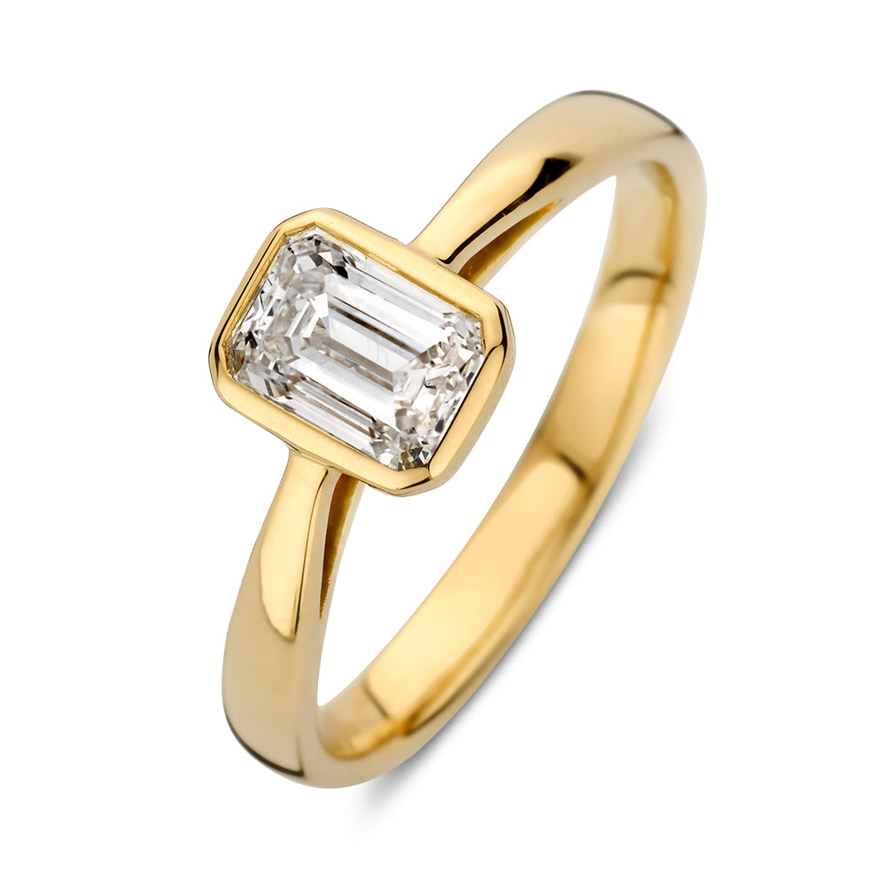 Ring Lara 0,75 ct. Gelbgold