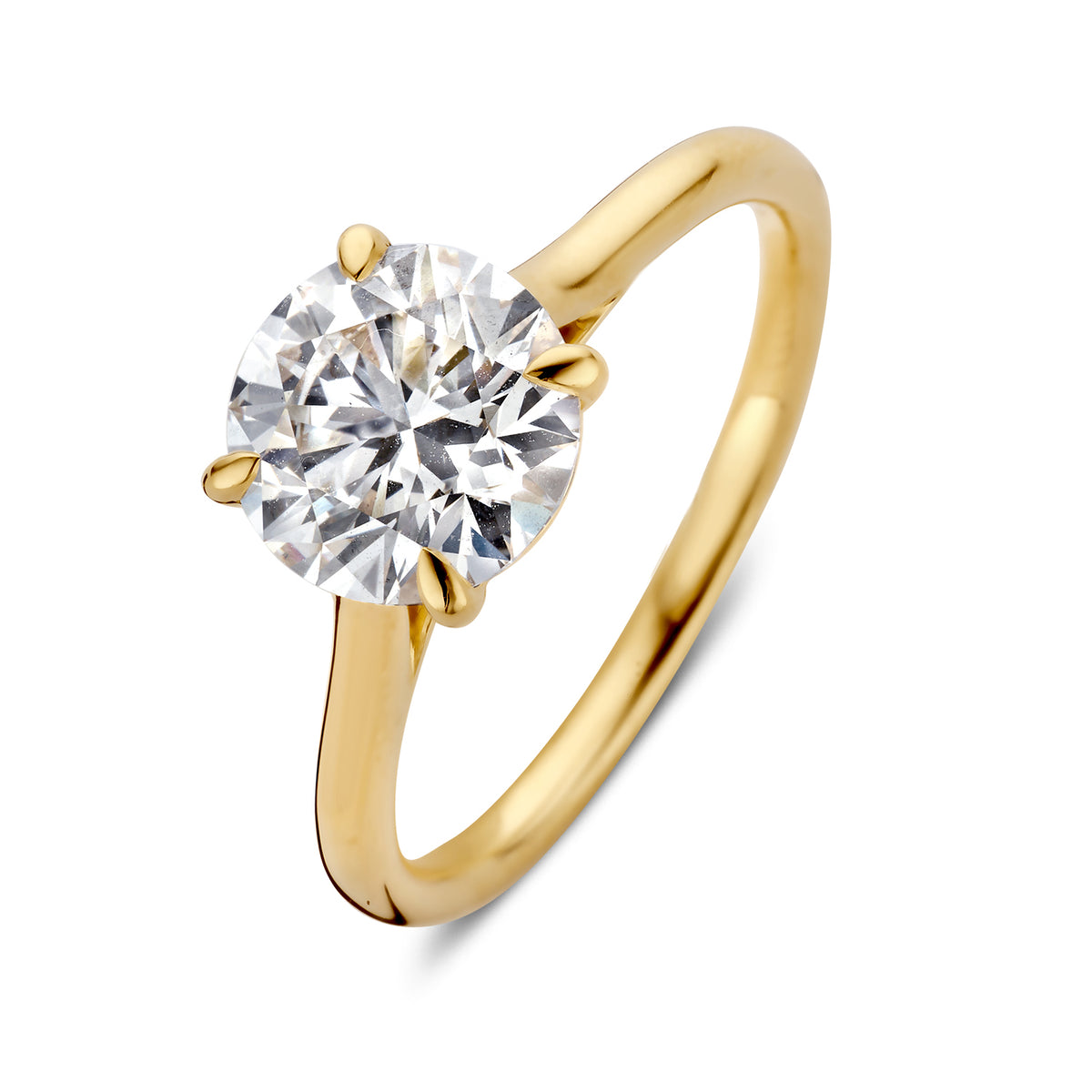 Ring Claire 2,00 ct. Gelbgold