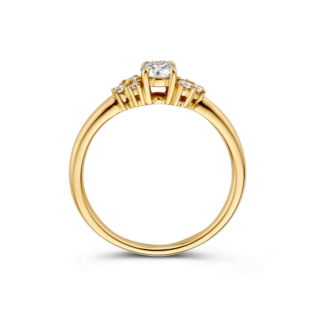 Ring Stella 0,46 Karat Gelbgold