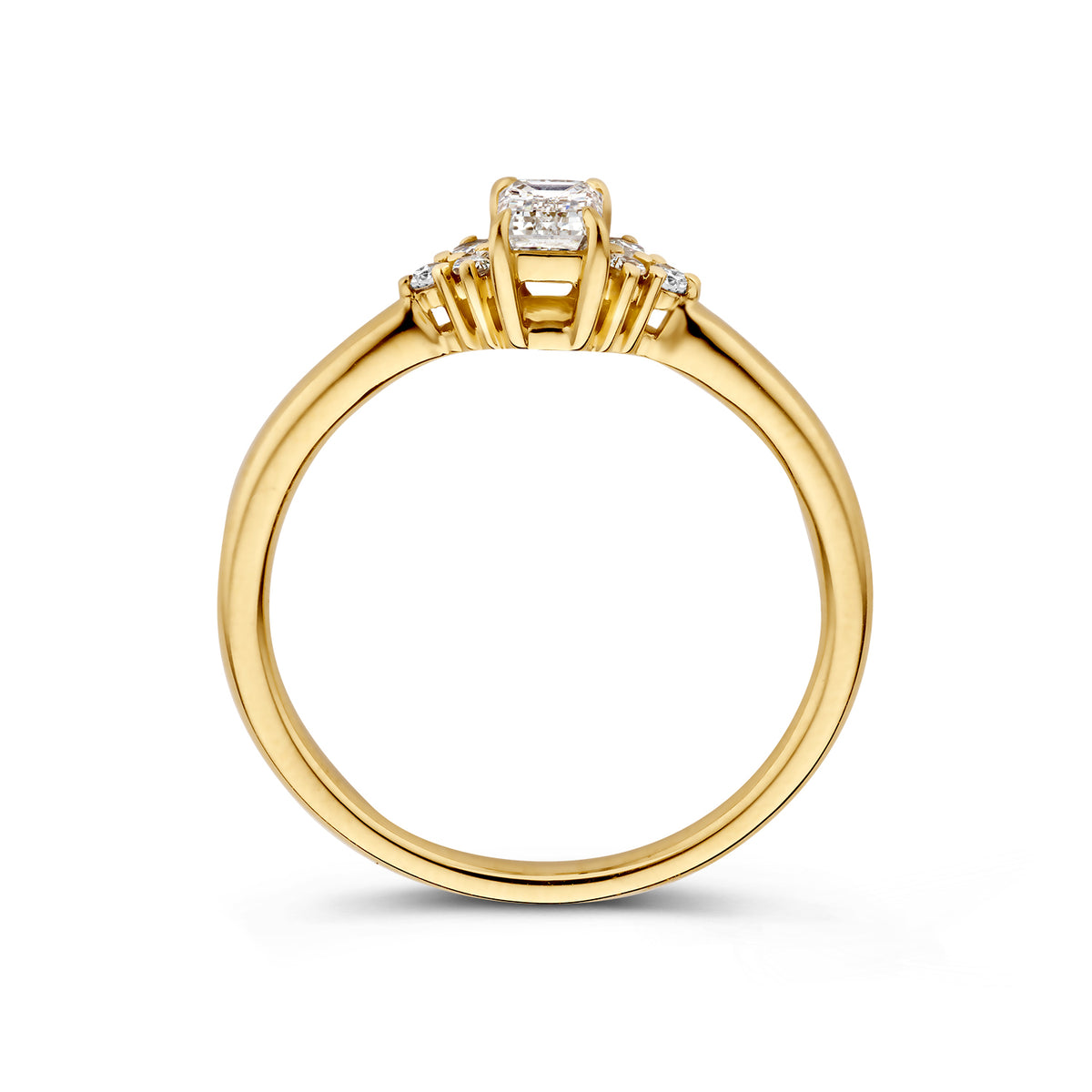 Ring Ines 0,40 Karat Gelbgold