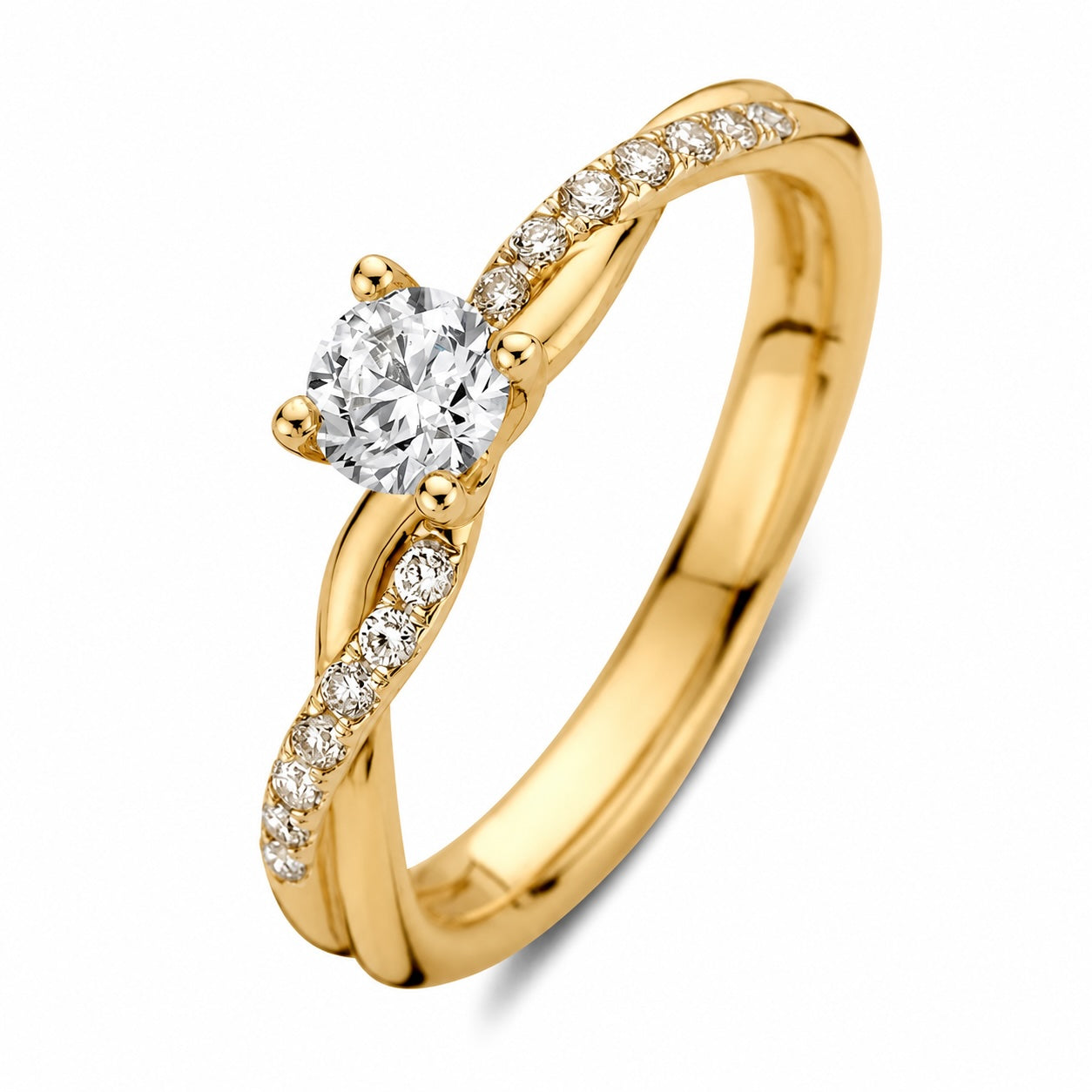 Ring Mia 0,41 ct. Gelbgold