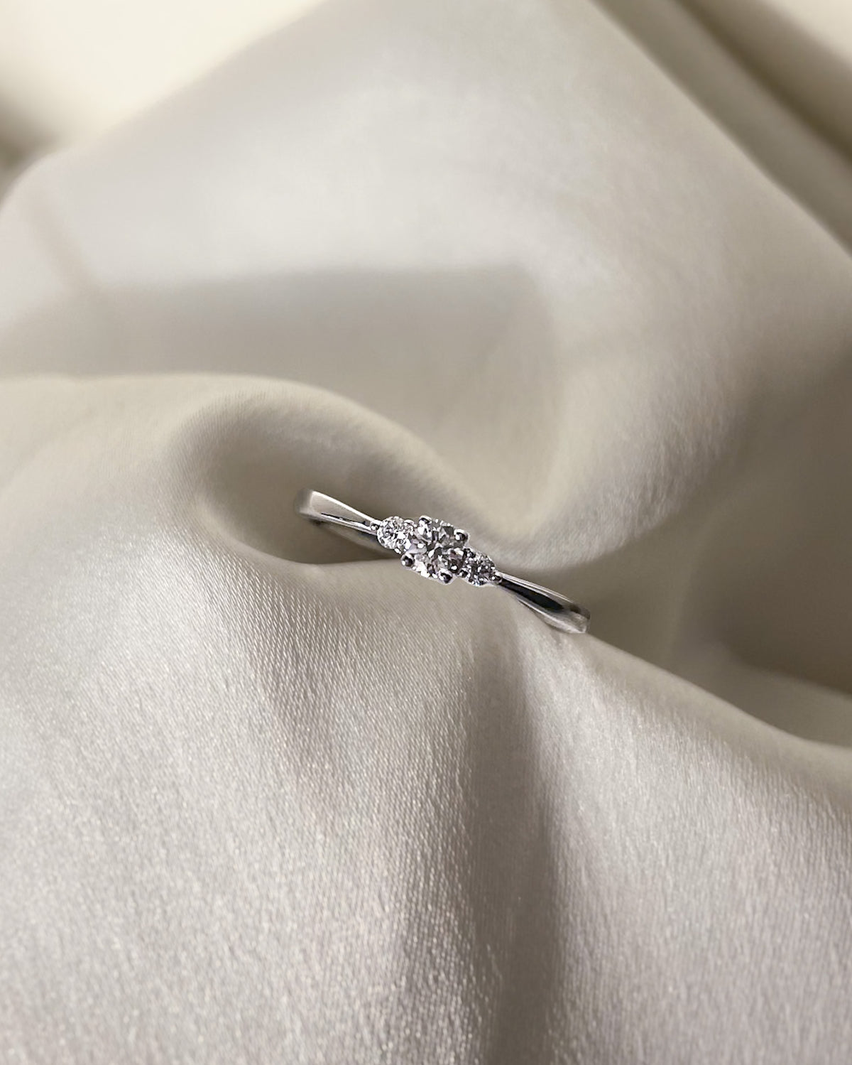 Ring Alix 0,20 ct. Weißgold