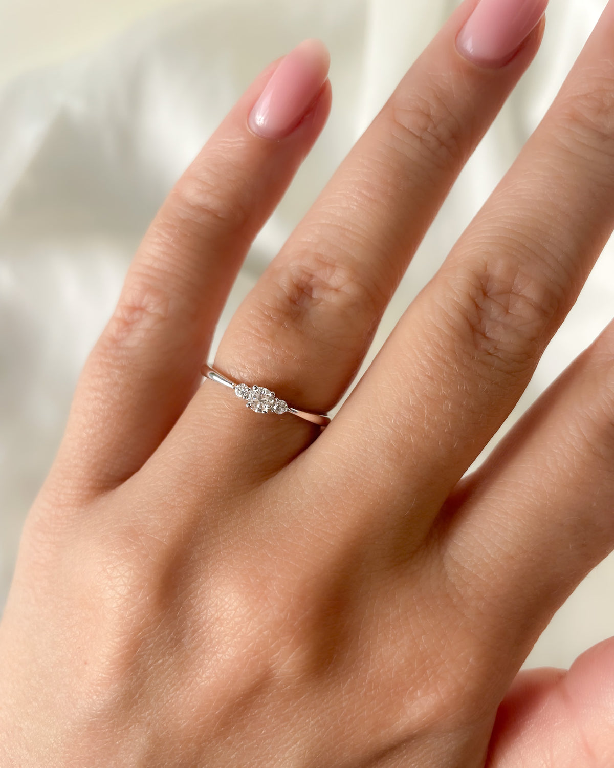 Ring Alix 0,20 ct. Weißgold