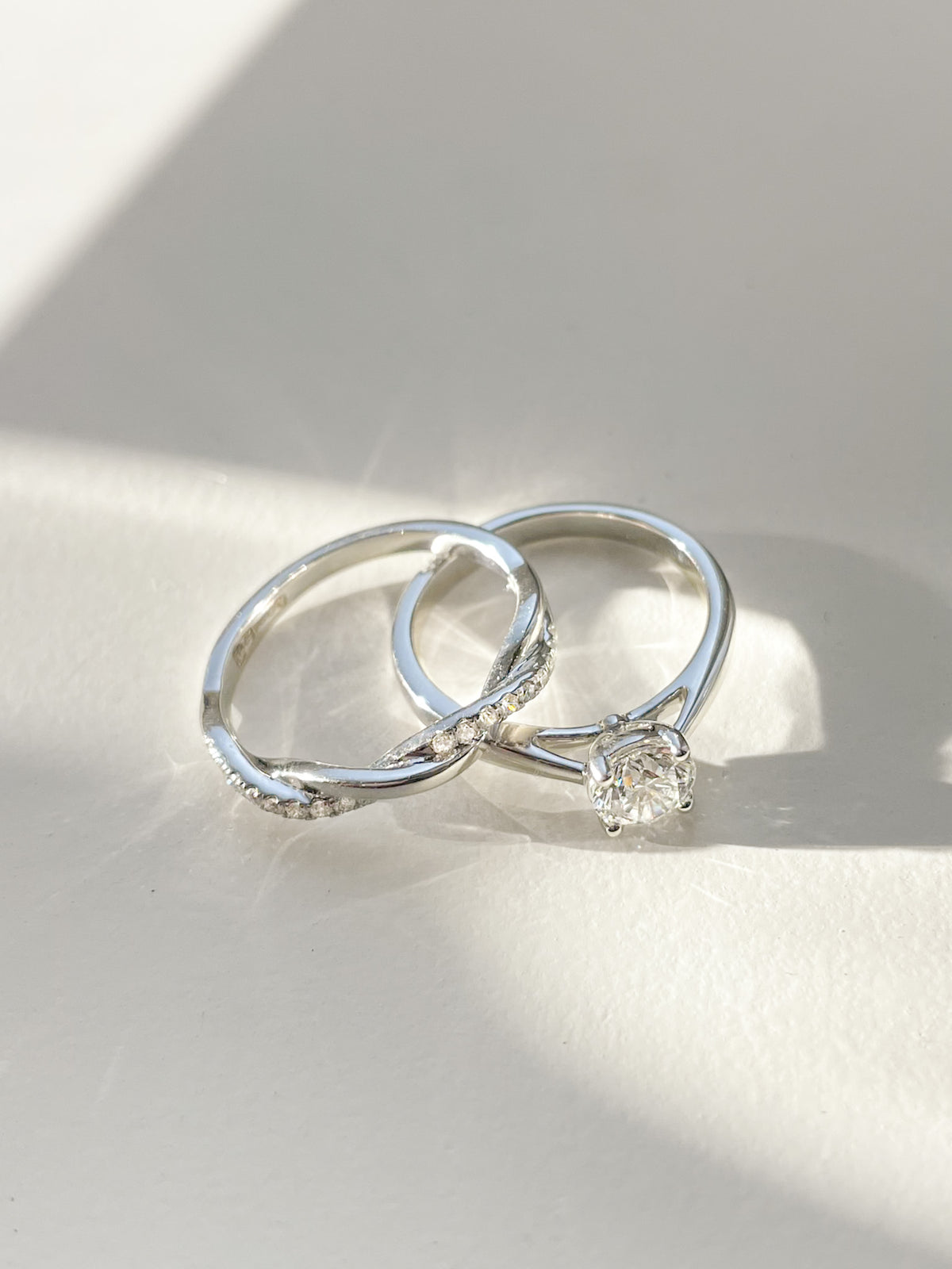 Ring Jackie 0,15 ct. Weißgold
