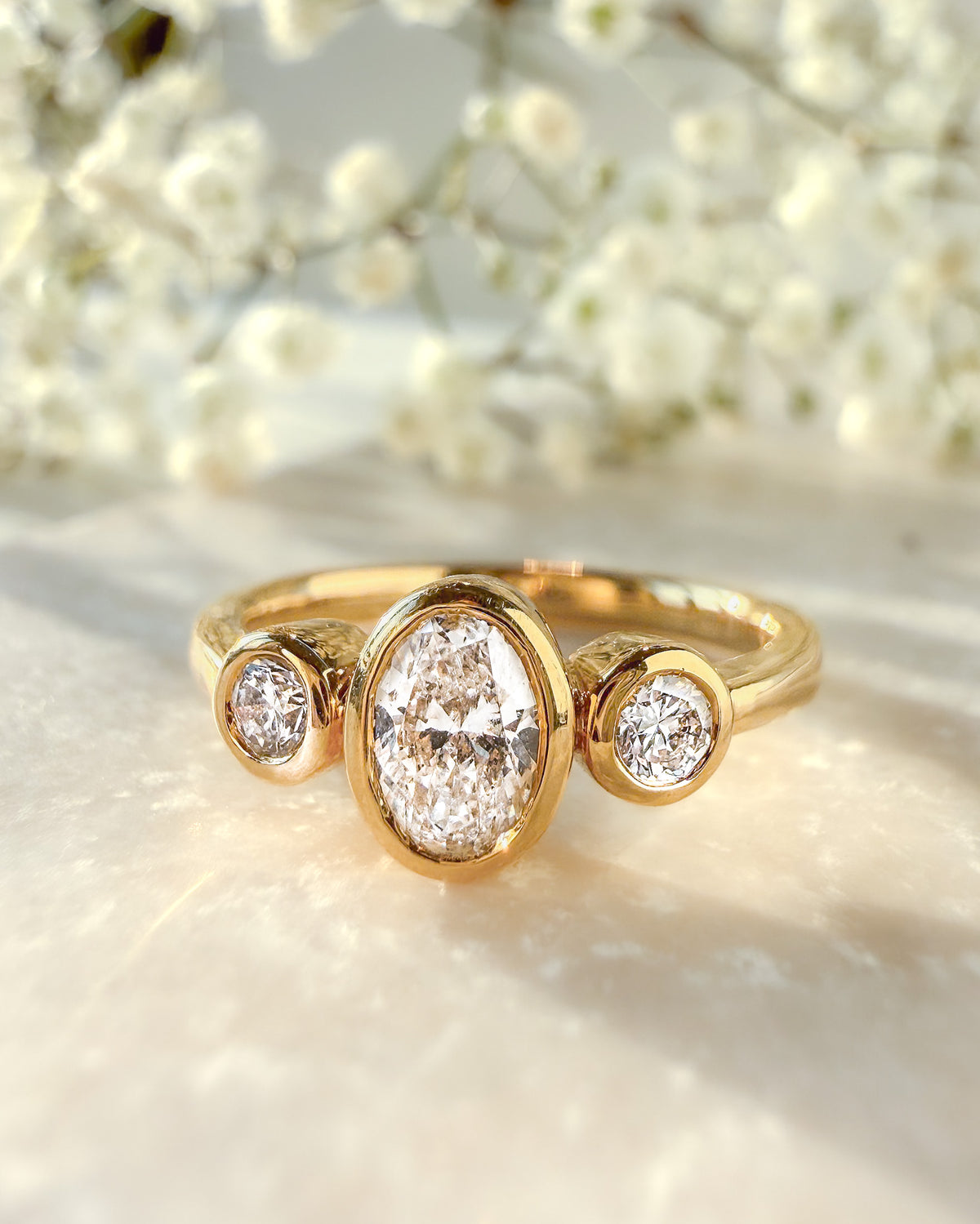 Ring Sofia 0,70 ct. Gelbgold