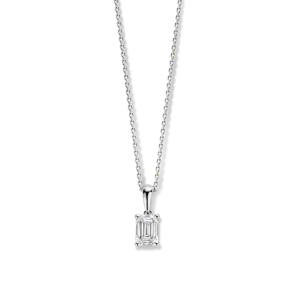 Halskette Nora 0,50 ct. Weißgold