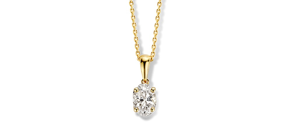 Aurore colliers lab grown diamant