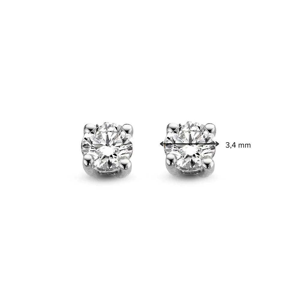 Olivia Ohrstecker 0,30 ct. Weißgold