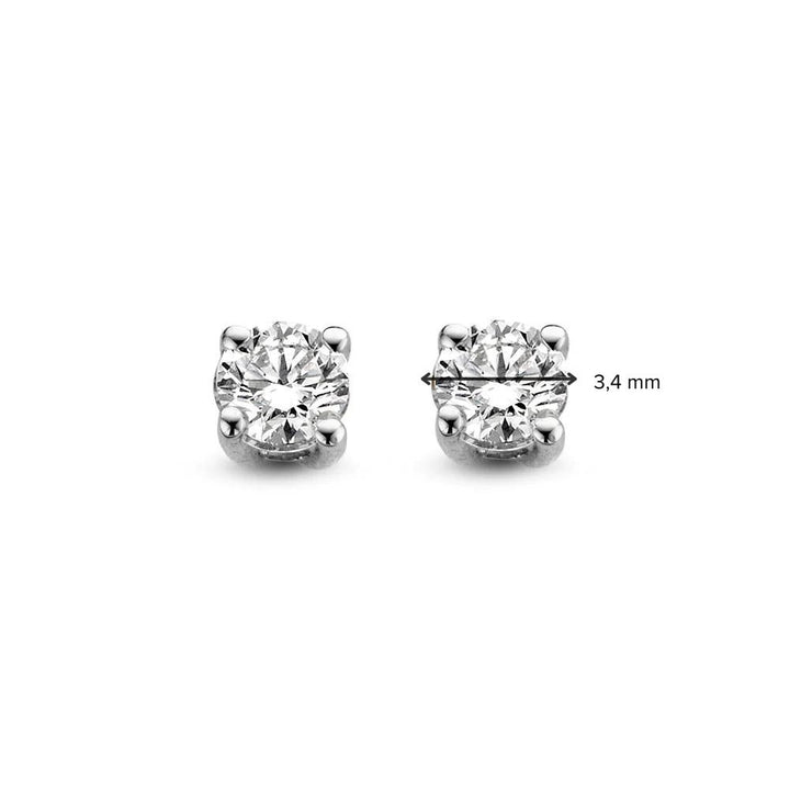 Olivia Ohrstecker 0,30 ct. Weißgold