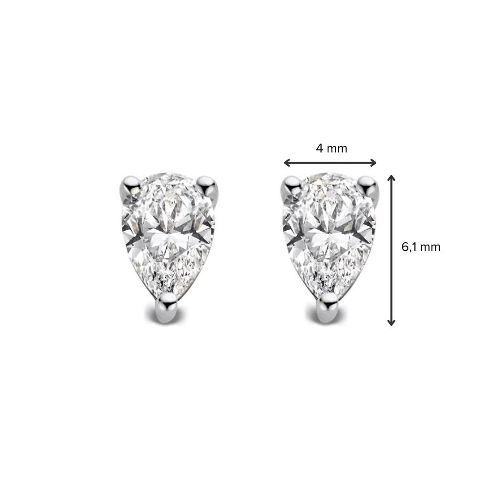 Ohrringe Ava 0,50 ct. Weißgold