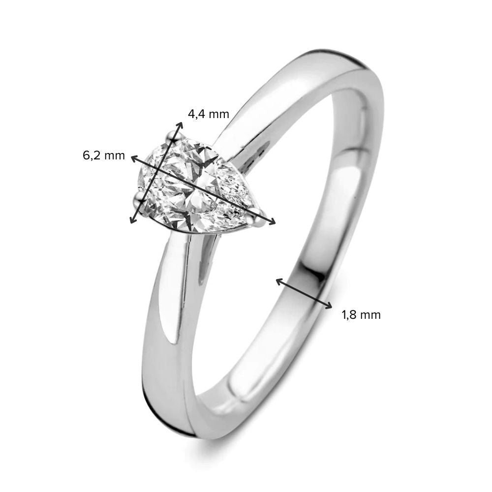 Ring Ava 0,30 ct. Weißgold