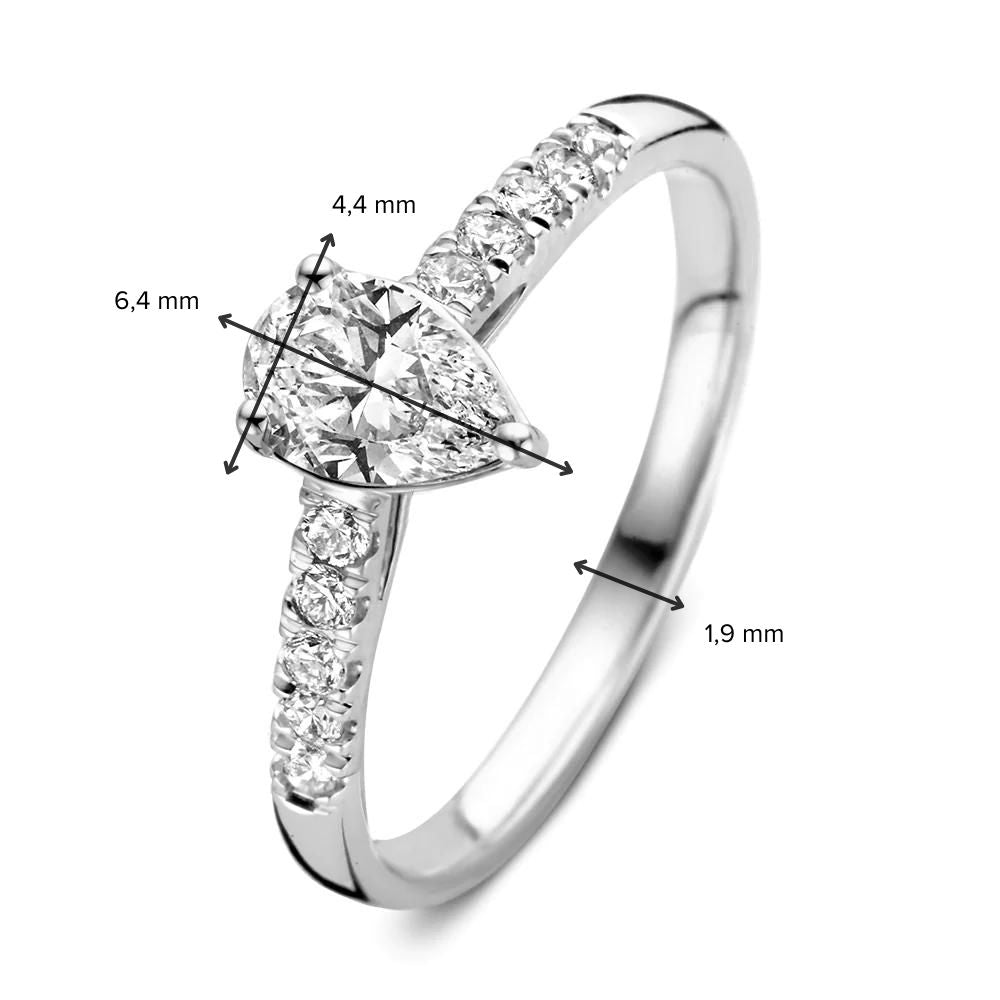 Ring Ava Royal 0,48 ct. Weißgold