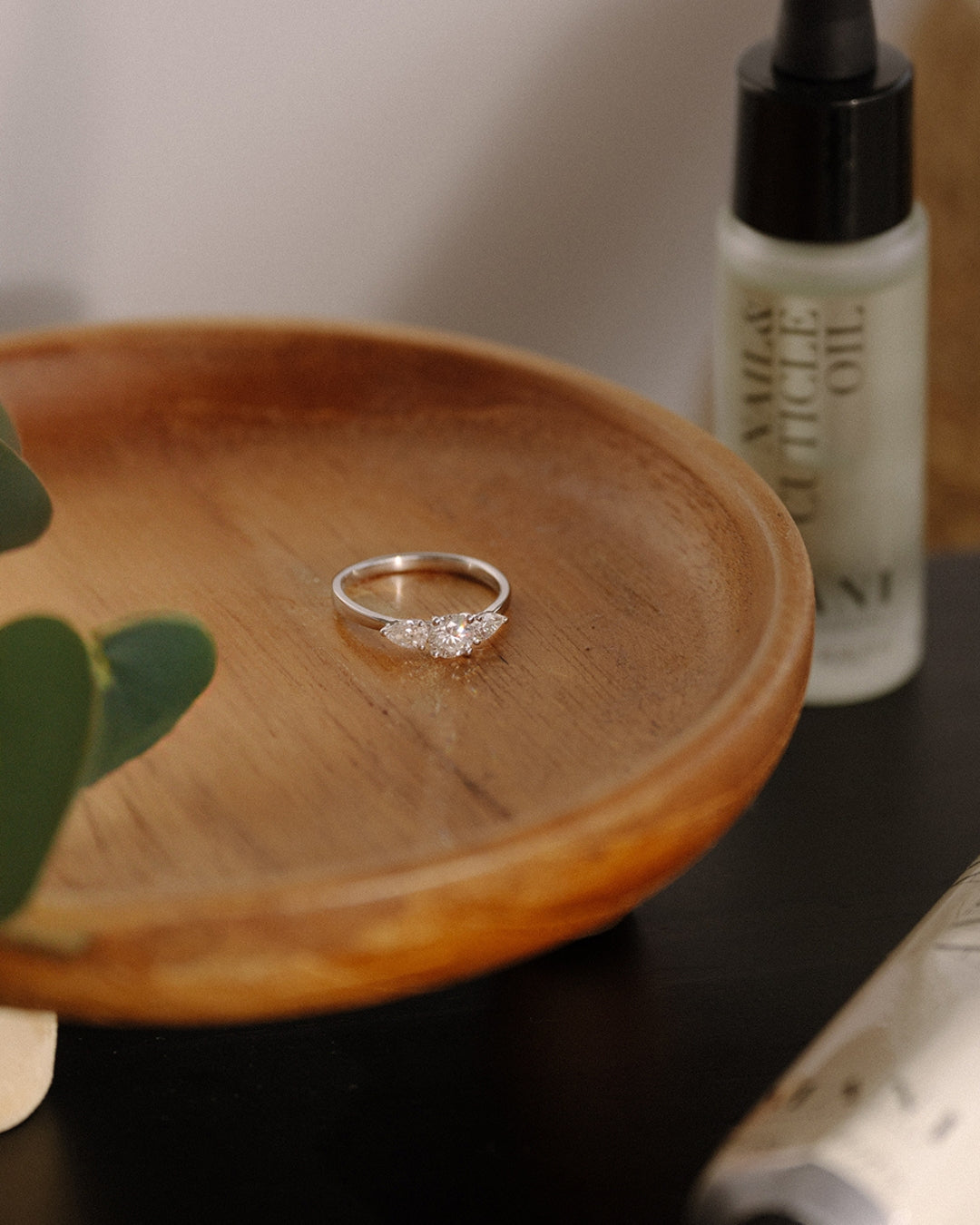 Ring Evie 0,90 ct. Gelbgold