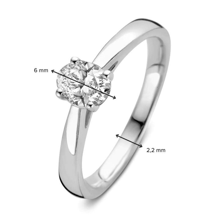 Ring Franky 0,50 ct. Weißgold