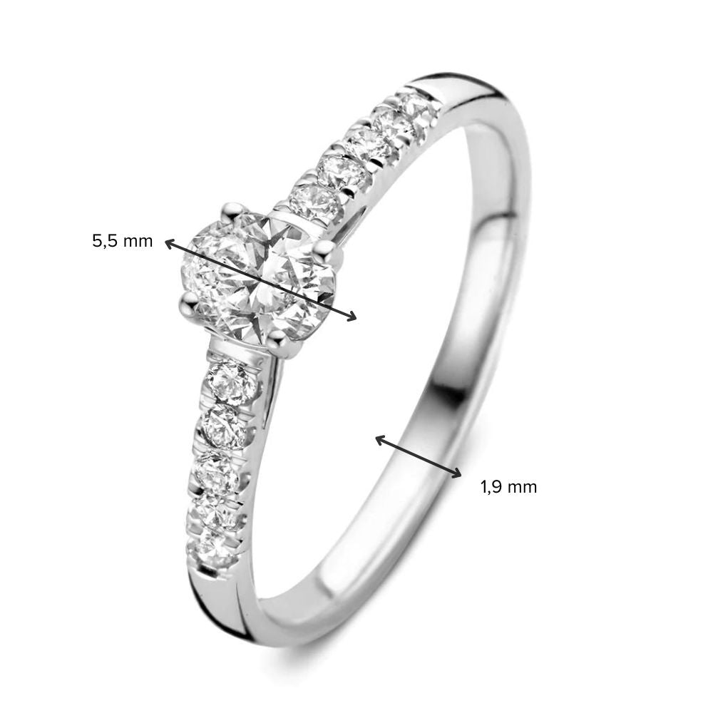Ring Franky Royal 0,48 ct. Weißgold