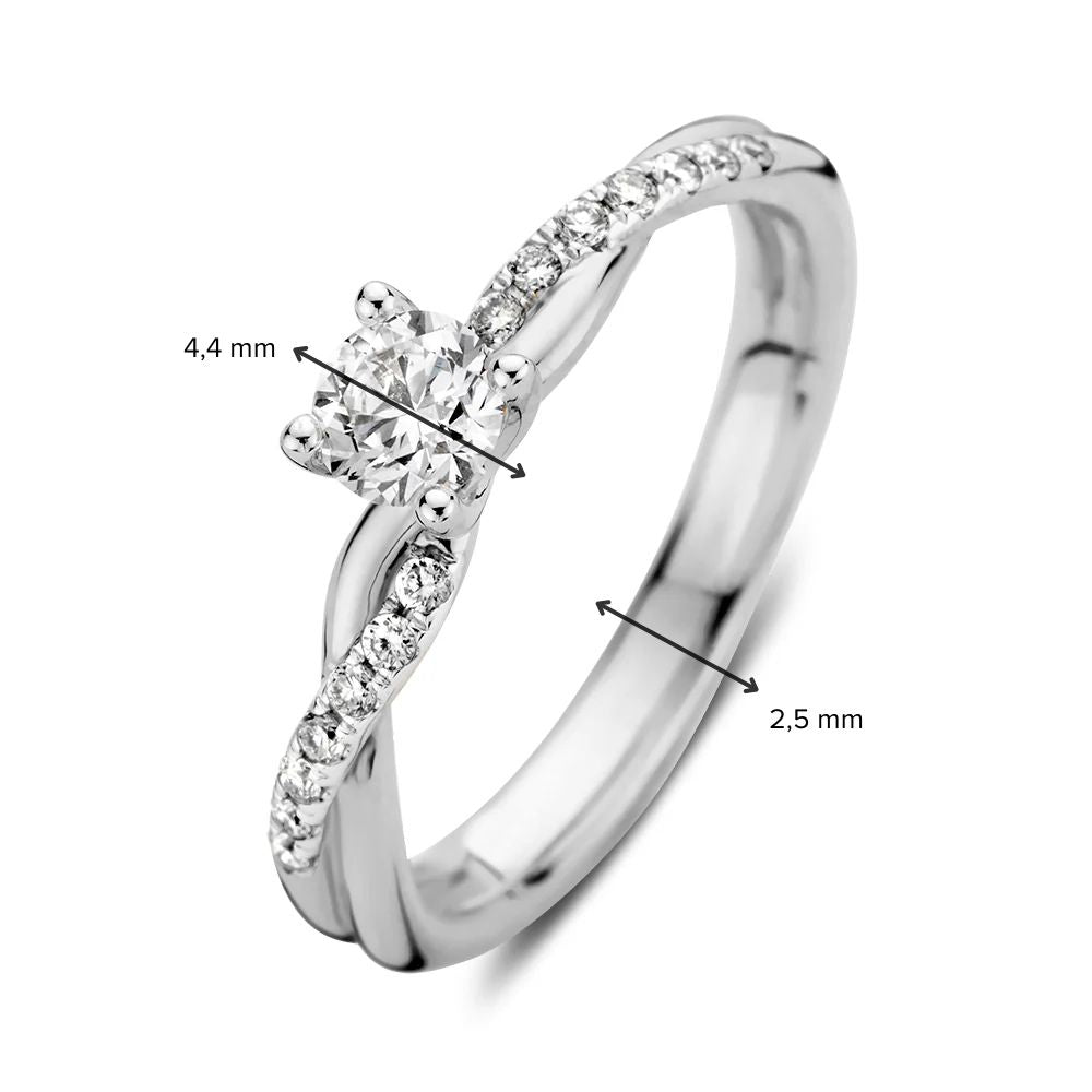 Ring Mia 0,41 ct. Weißgold
