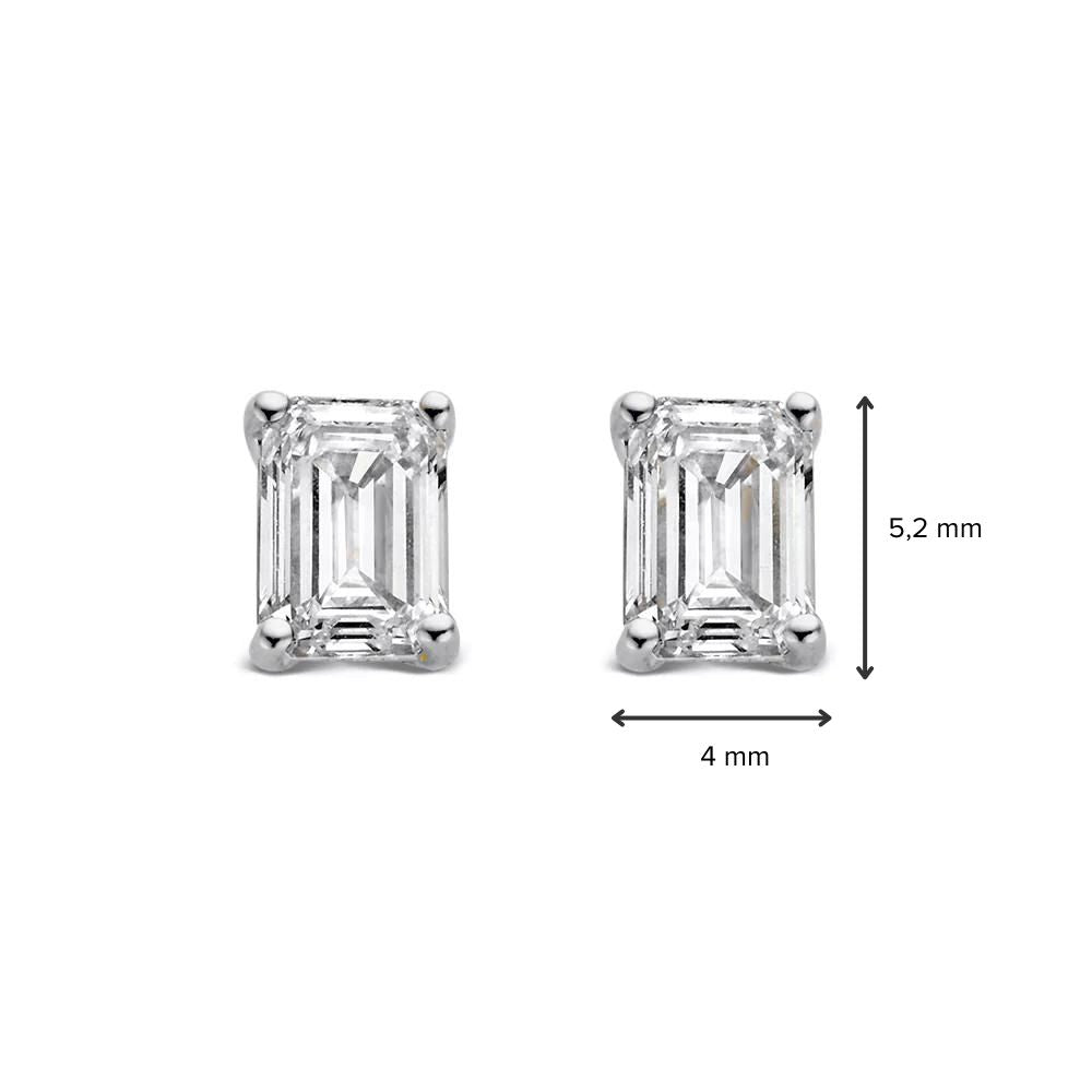 Nora Ohrstecker 0,50 ct. Weißgold