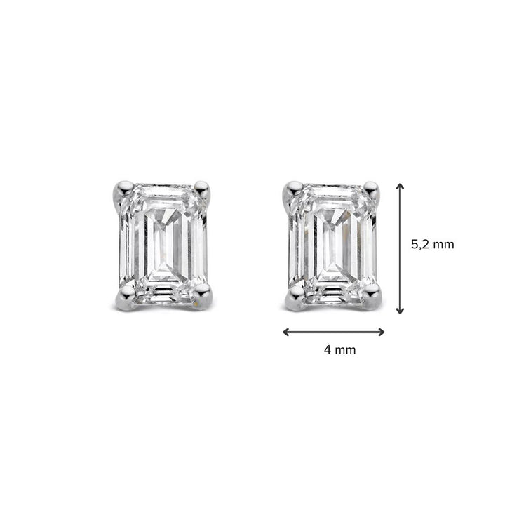 Nora Ohrstecker 0,50 ct. Weißgold