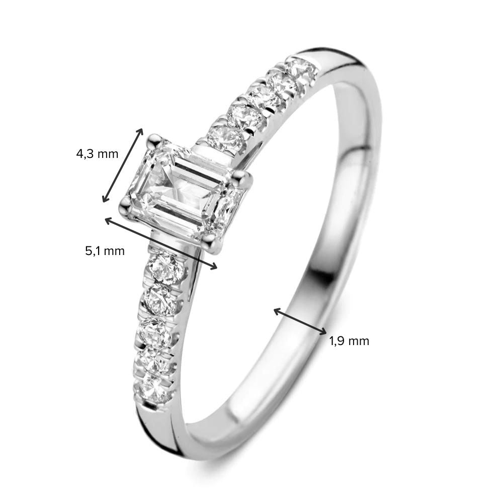 Ring Nora Royal 0,48 ct. Weißgold