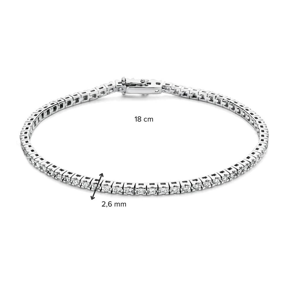 Armband Chloe 1,00 ct. Weißgold