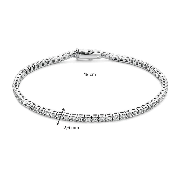 Armband Chloe 1,00 ct. Weißgold