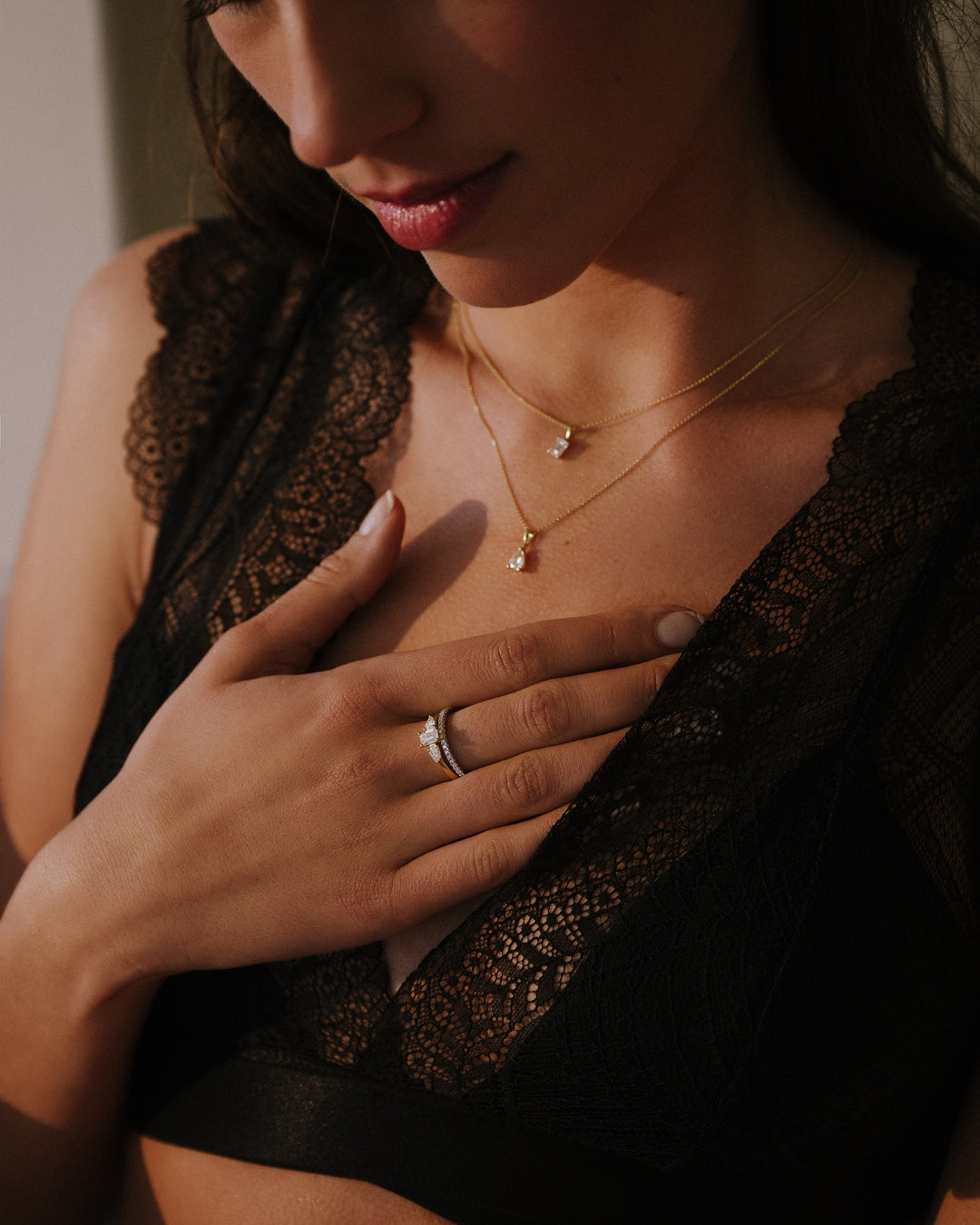 Ring Lize 0,90 ct. Weißgold