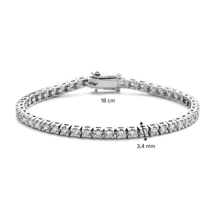 Armband Chloe 3,00 ct. Weißgold