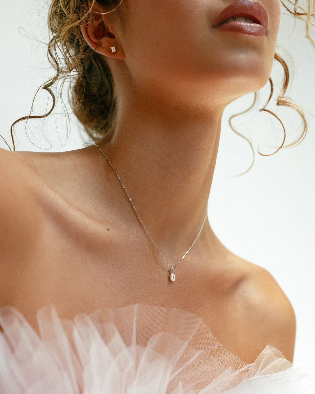 Halskette Nora 0,50 ct. Weißgold