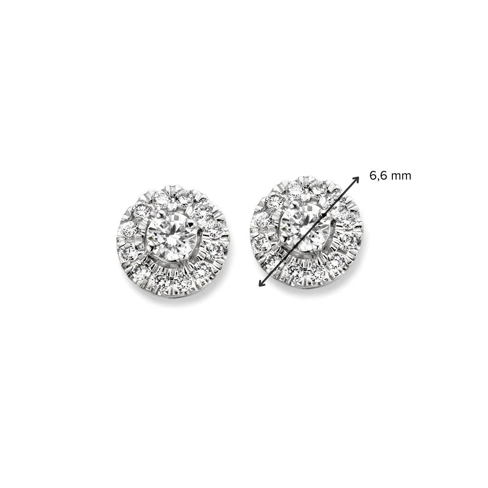 Emma Ohrstecker 0,30 ct. Weißgold