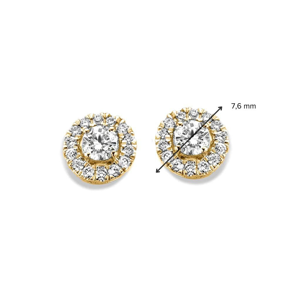 Emma Ohrstecker 0,60 ct. Gelbgold