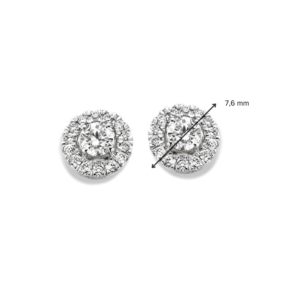 Emma Ohrstecker 0,60 ct. Weißgold
