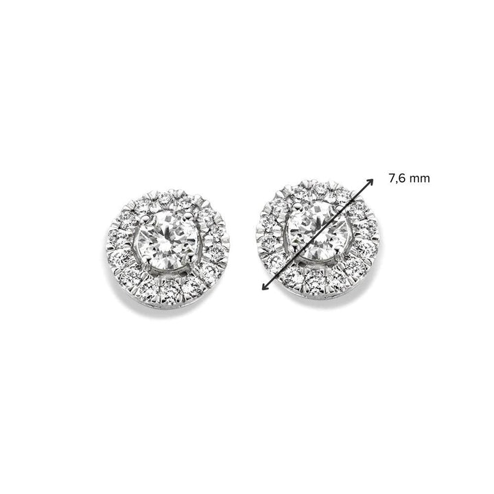 Emma Ohrstecker 0,60 ct. Weißgold