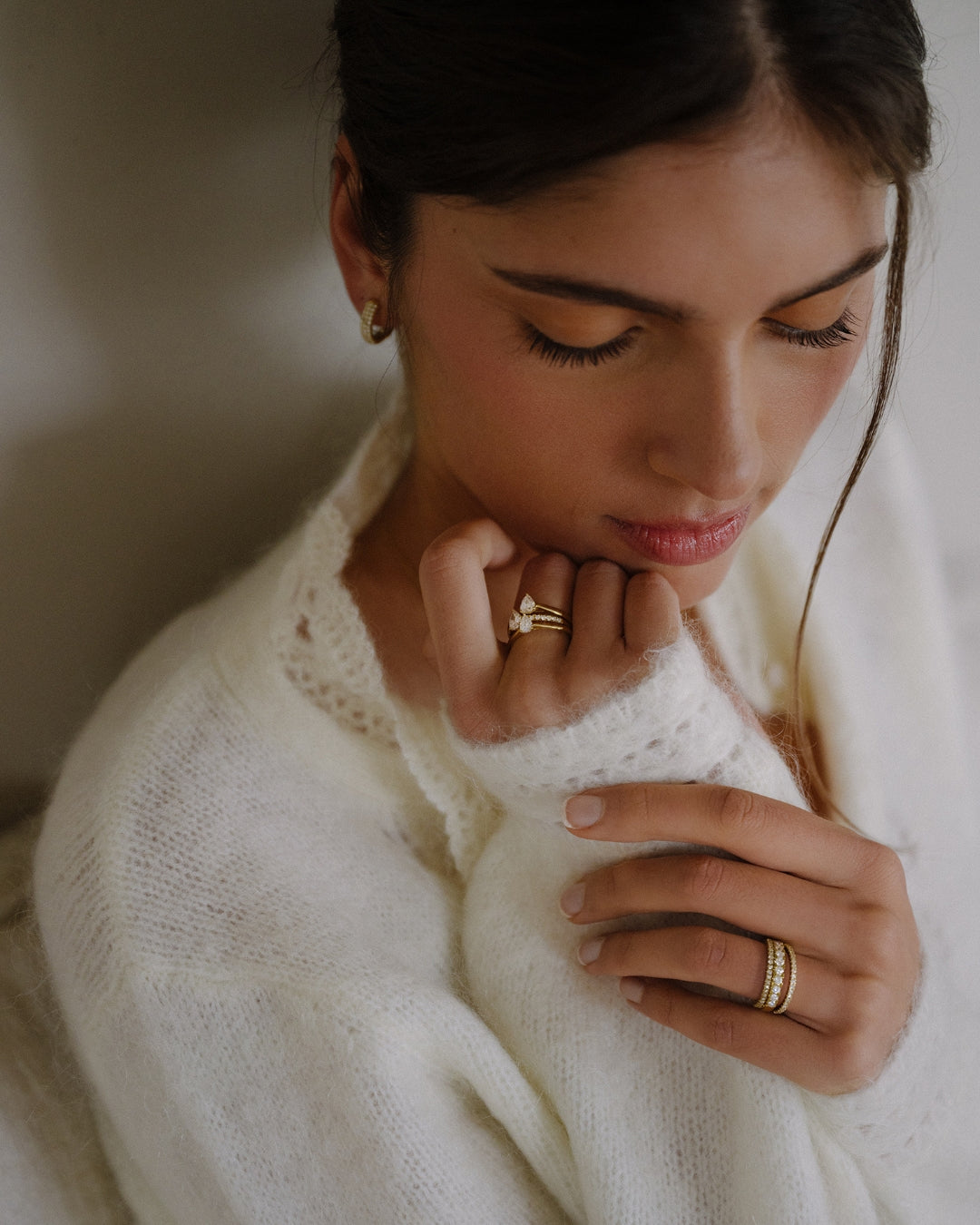 Ring Ava 0,50 ct. Weißgold