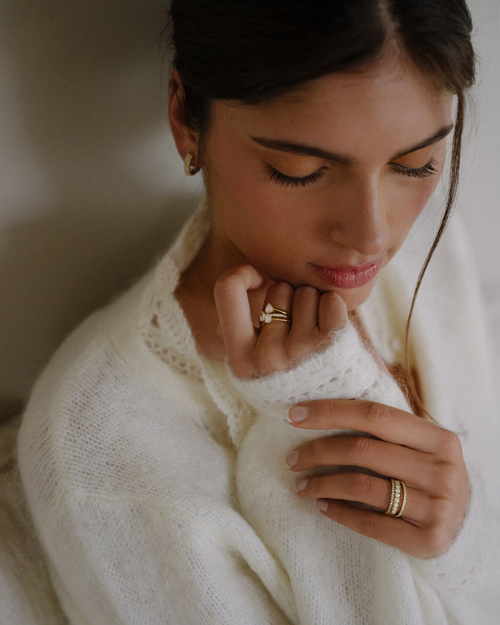 Ring Ava 0,50 ct. Weißgold