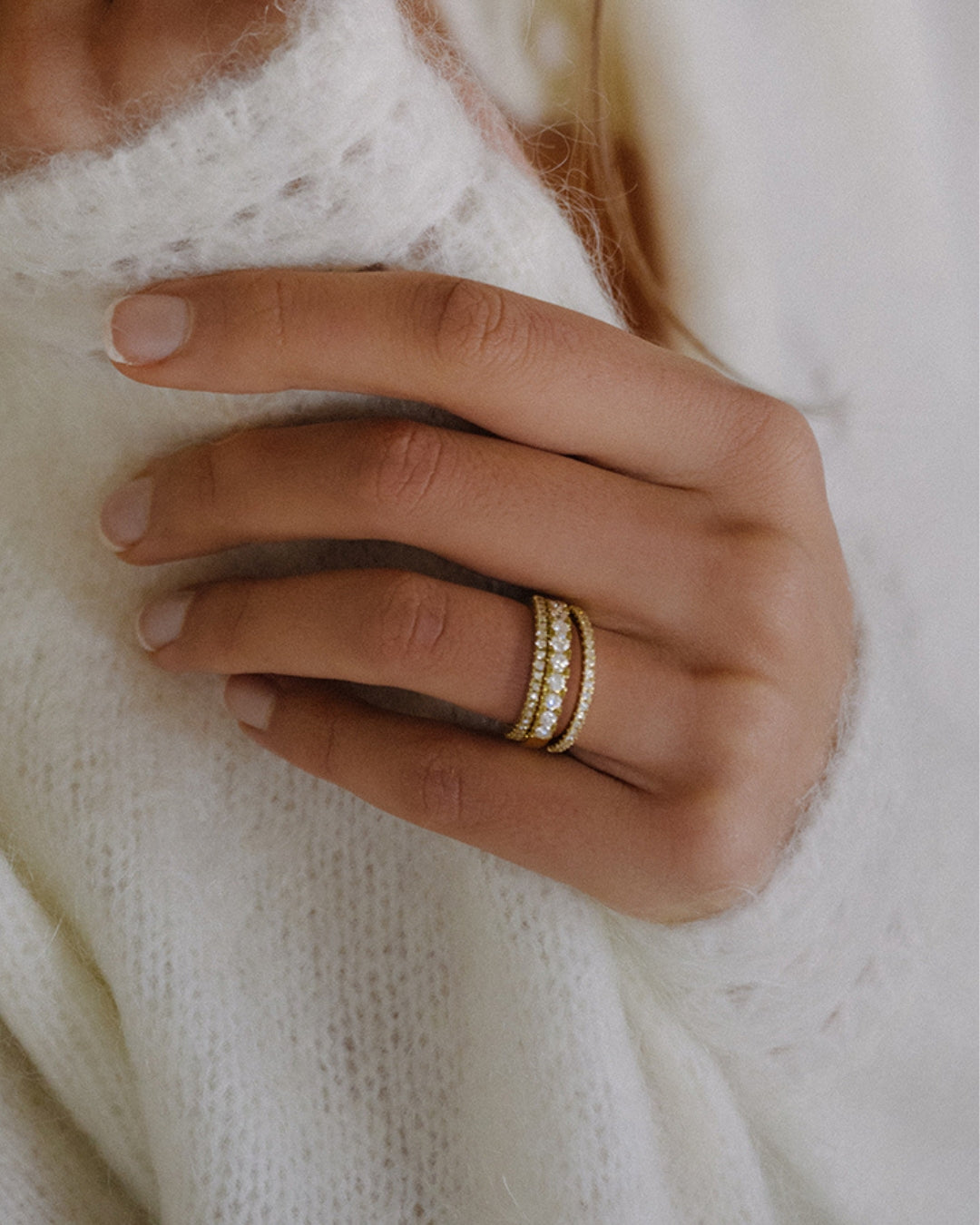 Ring Millie 0,30 ct. Gelbgold