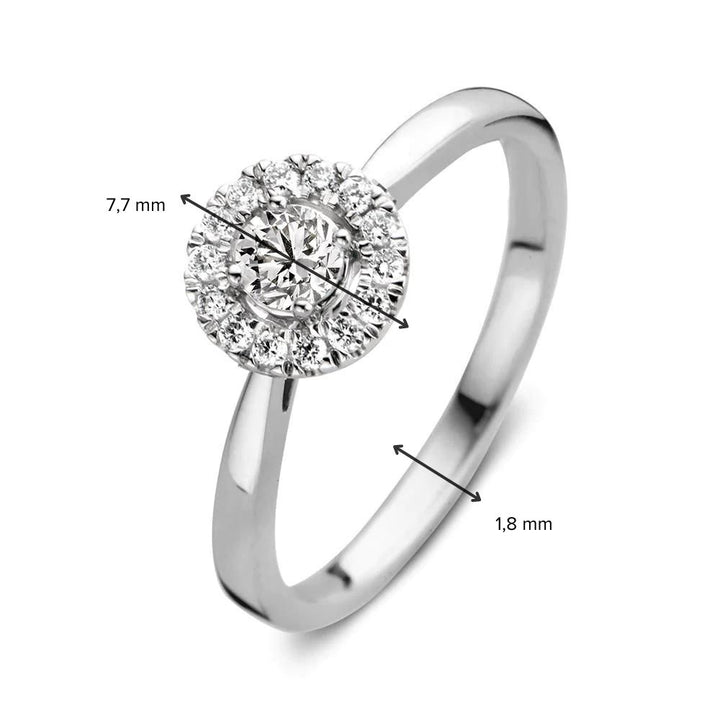 Ring Emma 0,30 ct. Weißgold