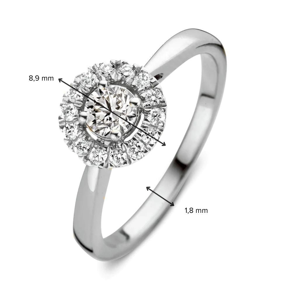Ring Emma 0,50 ct. Weißgold