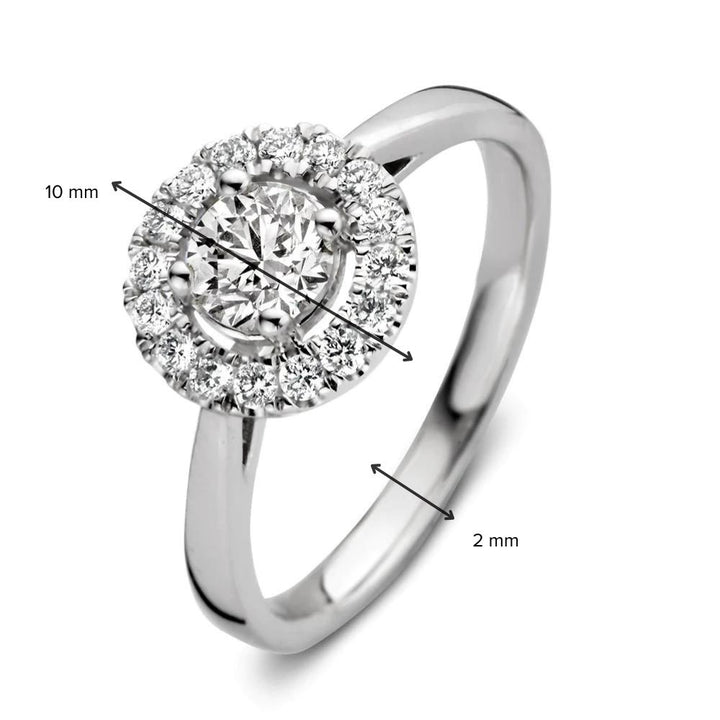 Ring Emma 0,75 ct. Weißgold