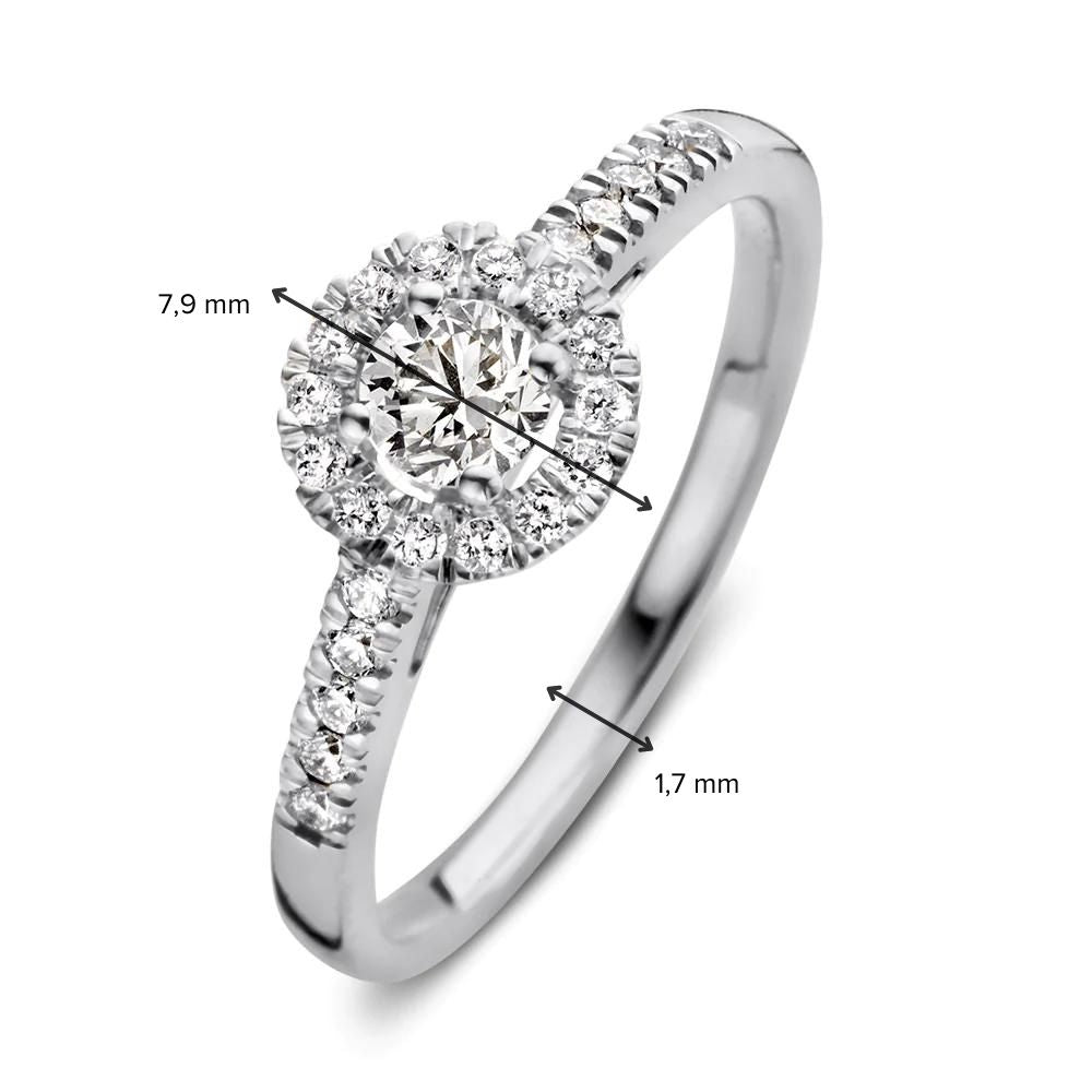 Ring Emma Royal 0,50 ct. Weißgold