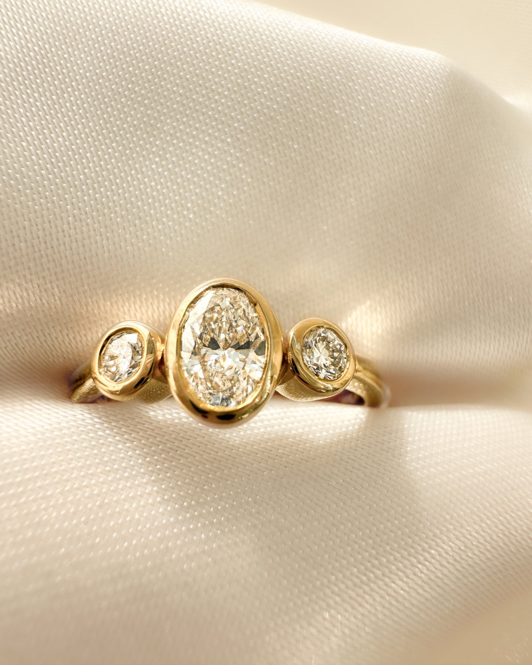 Ring Sofia 0,70 ct. Gelbgold