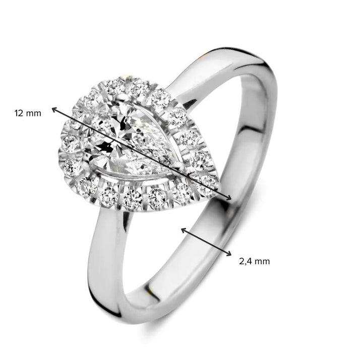 Ring Elin 0,65 ct. Weißgold