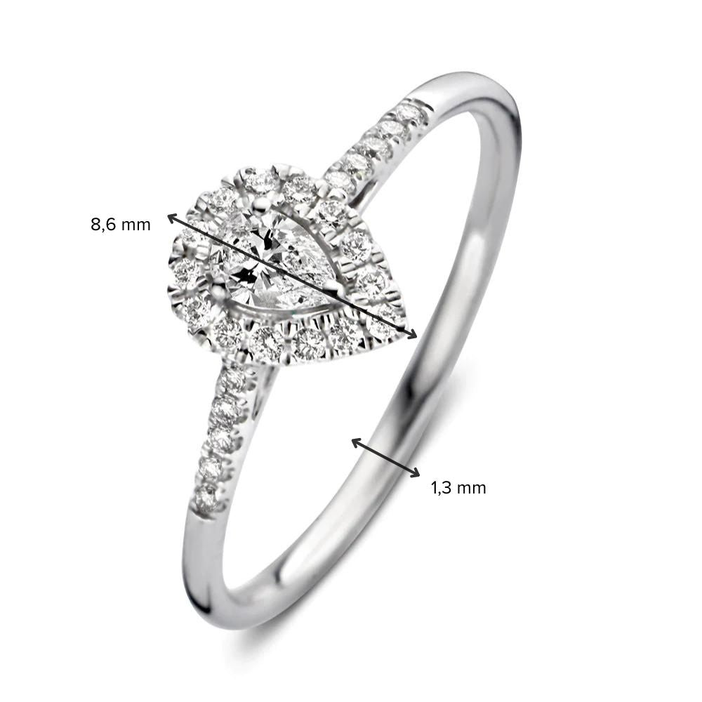 Ring Elin Royal 0,30 ct. Weißgold